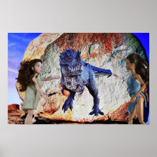 Peinture Rupestre. affiche
