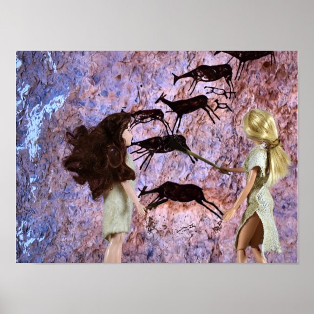 Peinture Rupestre.  affiche (Devant)