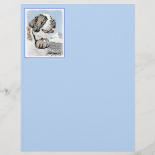 Peinture Saint Bernard - Cute Original Chien Art