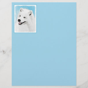 Peinture Samoyed - Cute Original Chien Art