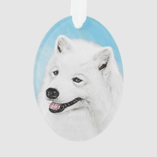 Peinture Samoyed - Cute Original Chien Art