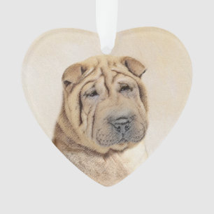 Peinture Shar Pei - Cute Original Chien Art