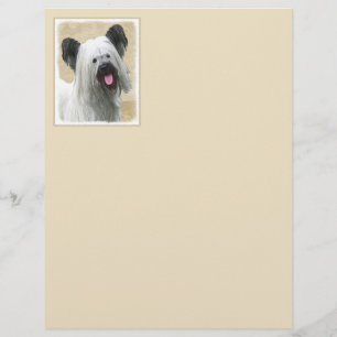 Peinture Skye Terrier - Cute Original Chien Art