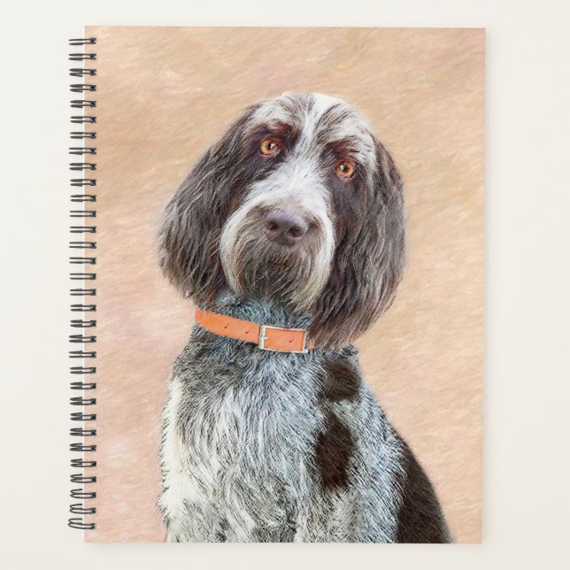 Peinture Spinone Italiano - Belle Art Original Chi (Devant)