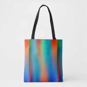Peinture Spray Sac fourre-tout orange et bleu