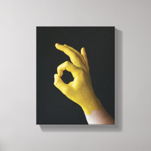 Peinture sur doigts Toile à enveloppement Premium
