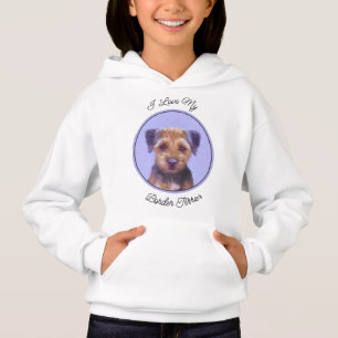 Peinture sur la frontière de Terrier - jolie art o