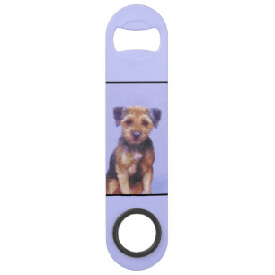 Peinture sur la frontière de Terrier - jolie art o