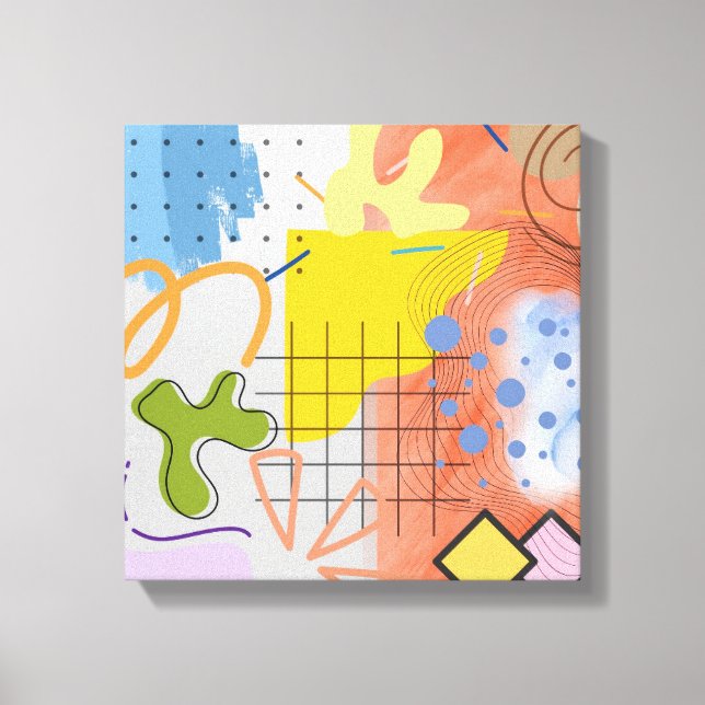Peinture sur toile - Nom : Printemps  (Recto)