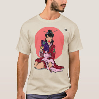 PEINTURE T-shirt GEISHA
