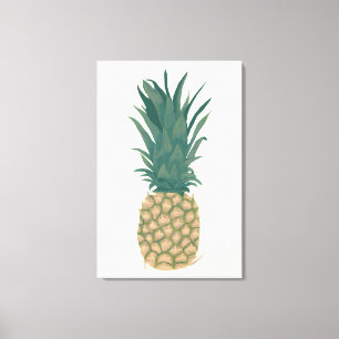 Peinture Toile Enveloppée De Pineapple Entière Mûr