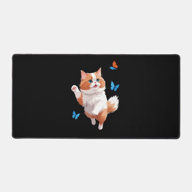 Peinture vectorielle chat adorable amusant jouer p (Recto)