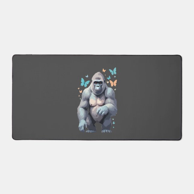 Peinture vectorielle Gorilla Adorable Jeu animal a (Recto)