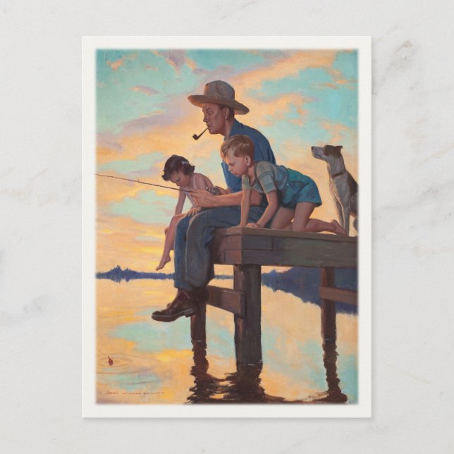 Peinture vintage par carte postale (Devant)