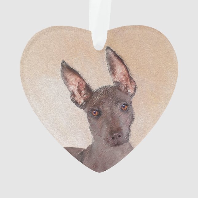 Peinture Xoloitzcuintli - Cute Original Chien Art (dos)