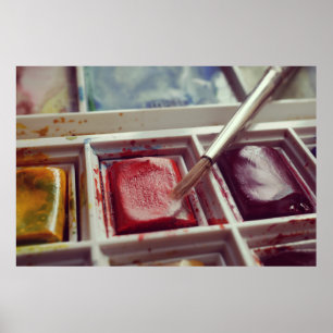 Peintures aquarelles impression photographique.