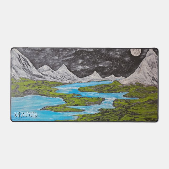 Peintures DG Vallée mystique de la Lune (Recto)