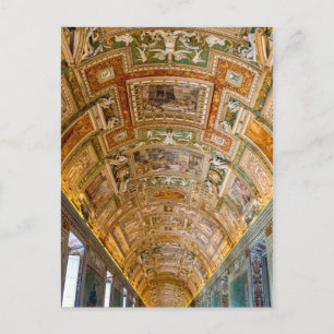 Peintures sur plafond dans la Galerie des Cartes -