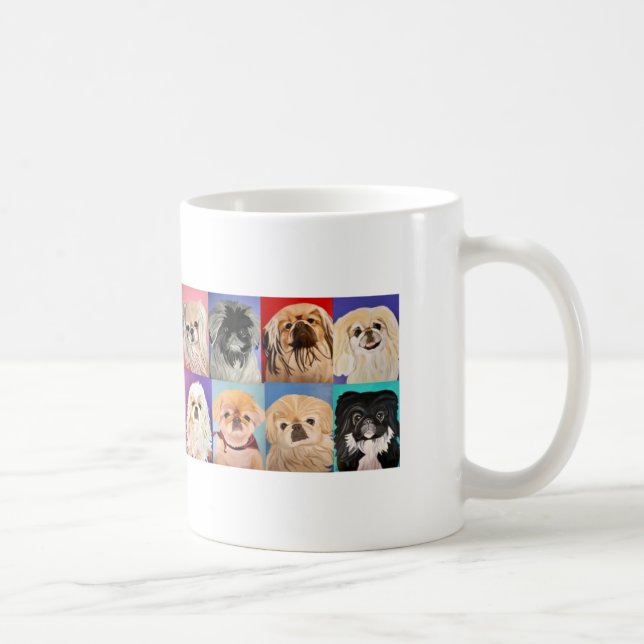 Pekingese Art Mug (Droite)