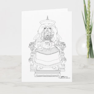 Pekingese Celestin Avec Carte Animale