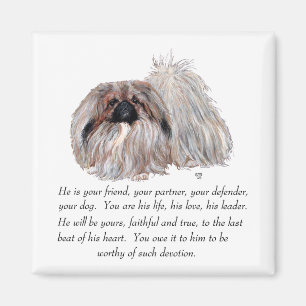 Pekingese Magnet