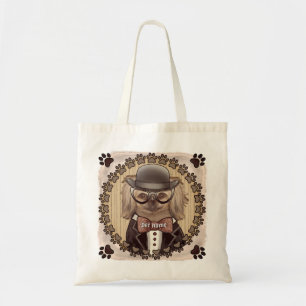 Pekingese portant des lunettes Sac fourre-tout