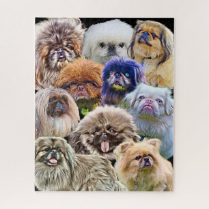 Pekingese Puzzle - un morceau d'art !