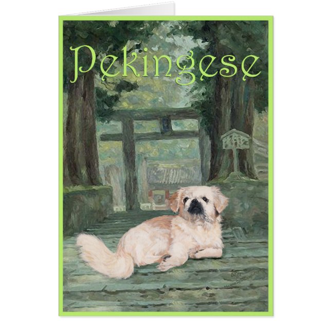Pékinois à la Porte Orientale (Devant)