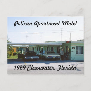 Pelican Apartment Motel Florida Carte postale