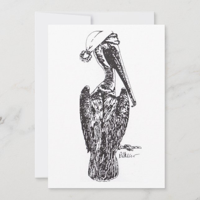 Pélican avec Casquette (Devant)