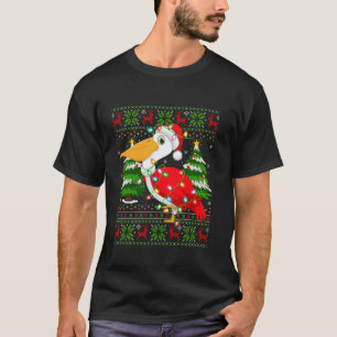 Pelican Bird Xmas Sweat Style Laide Père Noël Péli