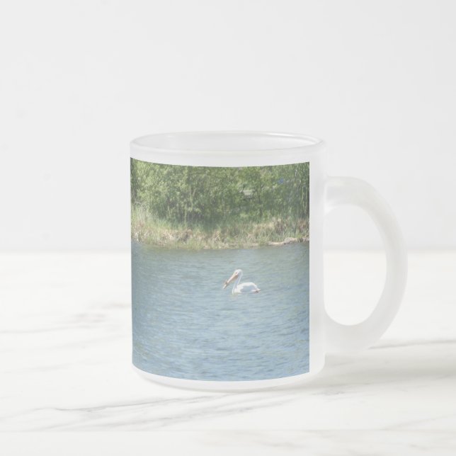 Pelican Frosted Glass Mug (Droit)