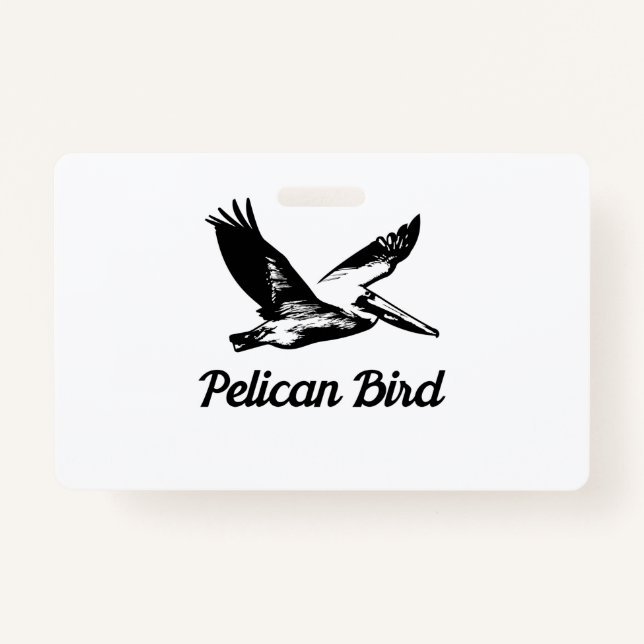 Pelican - Nom Tags & Badges (Devant)