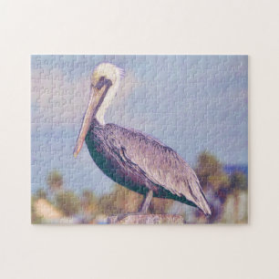 Pélican Peinture Oiseau Art Puzzle