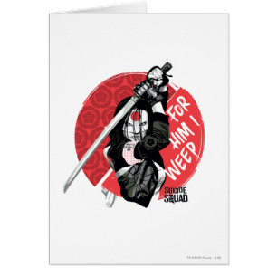 Peloton de suicide Katana "pour lui que je