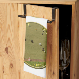 Pelouse Bowls 2023 Gold Coin, Serviette à plat