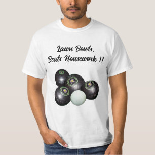 Pelouse Bowls Beats Ménage Drôle, Tshirt