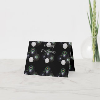 Pelouse Bowls, Petite Carte D'Anniversaire Heureus