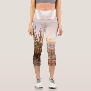 pelouse de pampas sur leggings de Sand capri