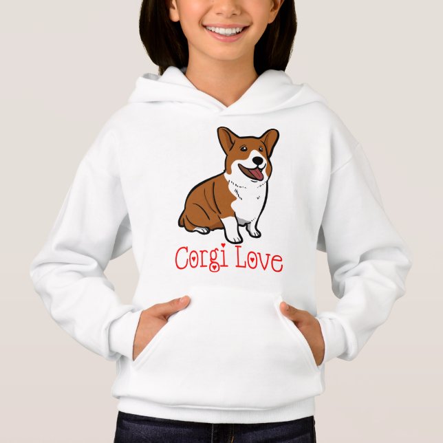 Pembroke Welsh Corgi Chien Chien Coquelicot Filles (Devant)