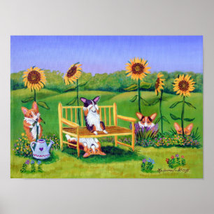 Pembroke Welsh Corgi Impression murale