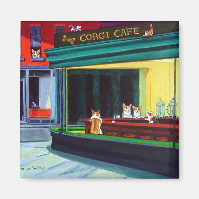 Pembroke Welsh Corgi Magnets (Devant)