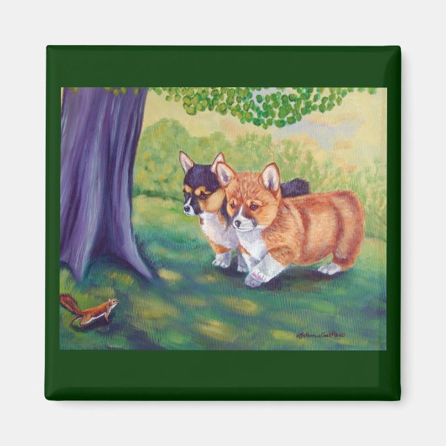 Pembroke Welsh Corgi Magnets (Devant)
