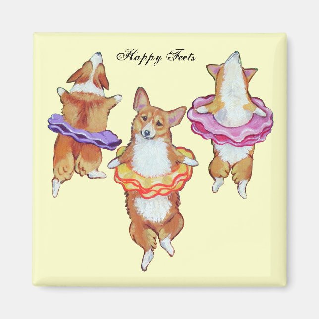 Pembroke Welsh Corgi Magnets (Devant)
