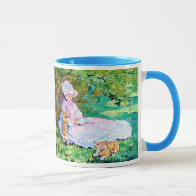 Pembroke Welsh Corgi Mug Monet (Droite)