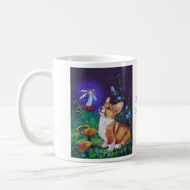 Pembroke Welsh Corgi Mugs (Gauche)