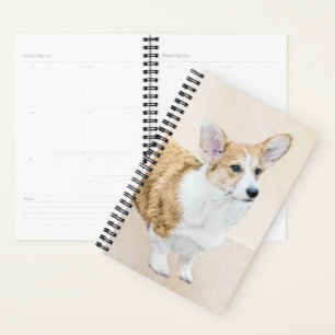 Pembroke Welsh Corgi Peinture - Art Chien original