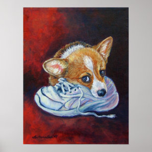 Pembroke Welsh Corgi Poster Imprimer