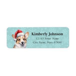 Pembroke Welsh Corgi Retourner les étiquettes d'ad