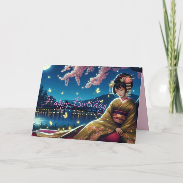 Pen Pal Friend Carte Anniversaire (Devant)